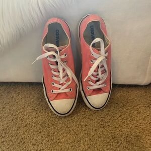 Converse Coral Sneakers